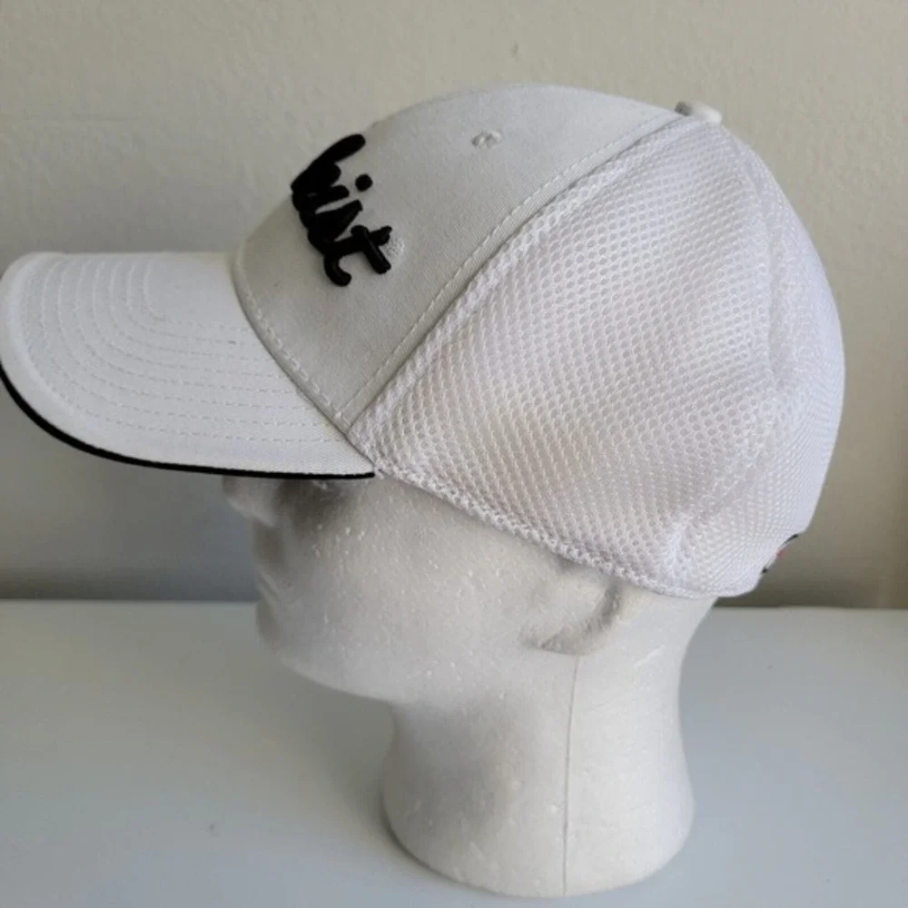 Titleist FootJoy FJ Golf Hat Cap Logo White‎ Black New Era Size Medium Large